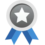 Silver Medal SVG Icon